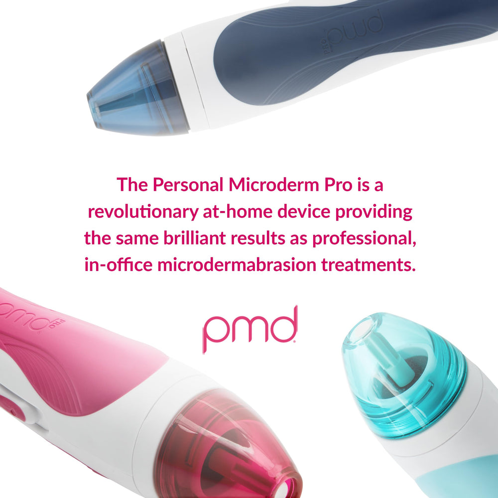 PMD Beauty hand holding disc to show scale and control during at-home treatments