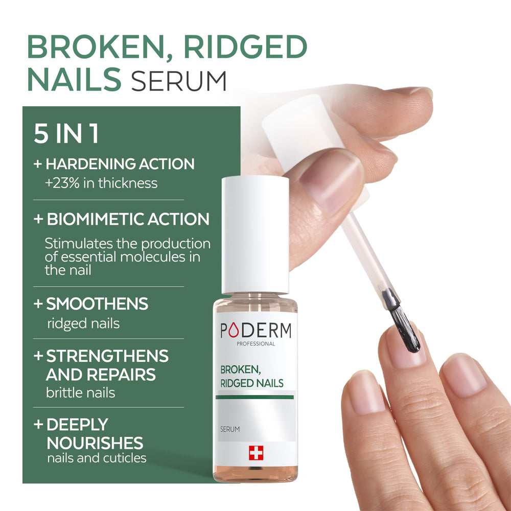 PODERM close-up of oil-serum texture highlighting quick absorption