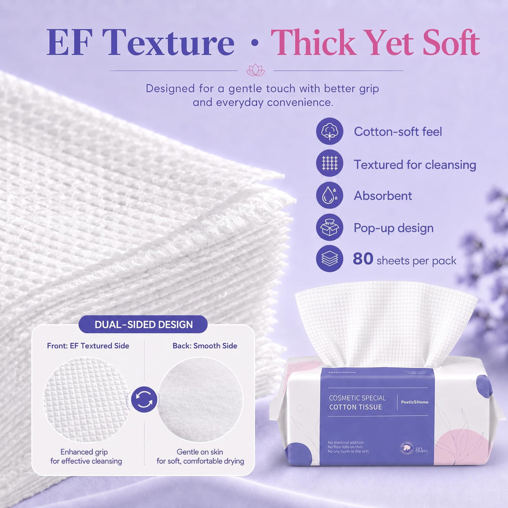 PoeticEHome towel held in hand demonstrating thickness and durability