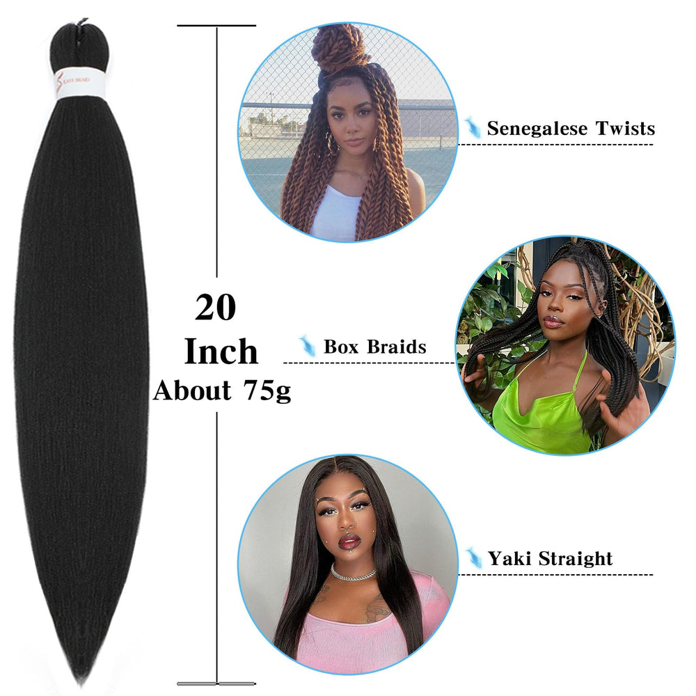 Pofworld braids installed by stylist showing lightweight comfort and smooth results