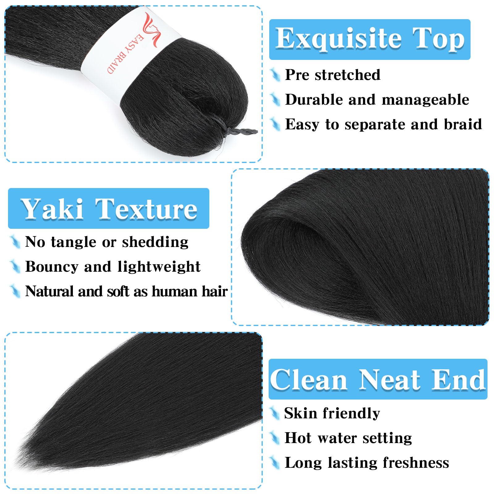 Pofworld demonstration of hot-water setting to lock curls and secure ends