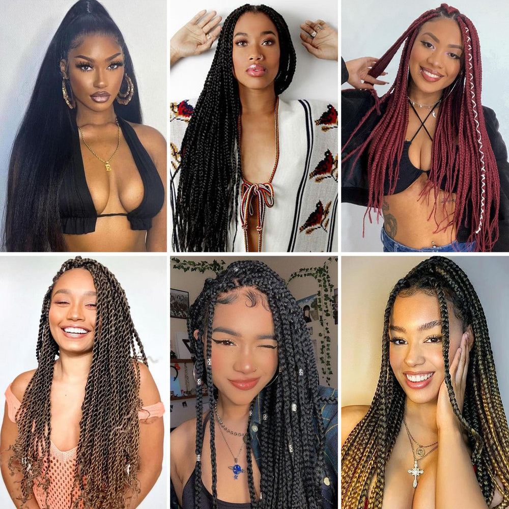 Pofworld open pack showing 8 bundles and rings for quick styling customization