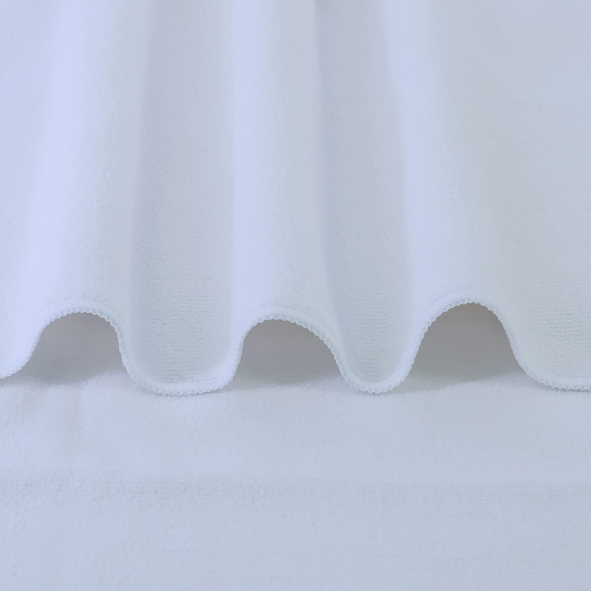 POLYTE sewn edge trim detail for durability and reduced fraying