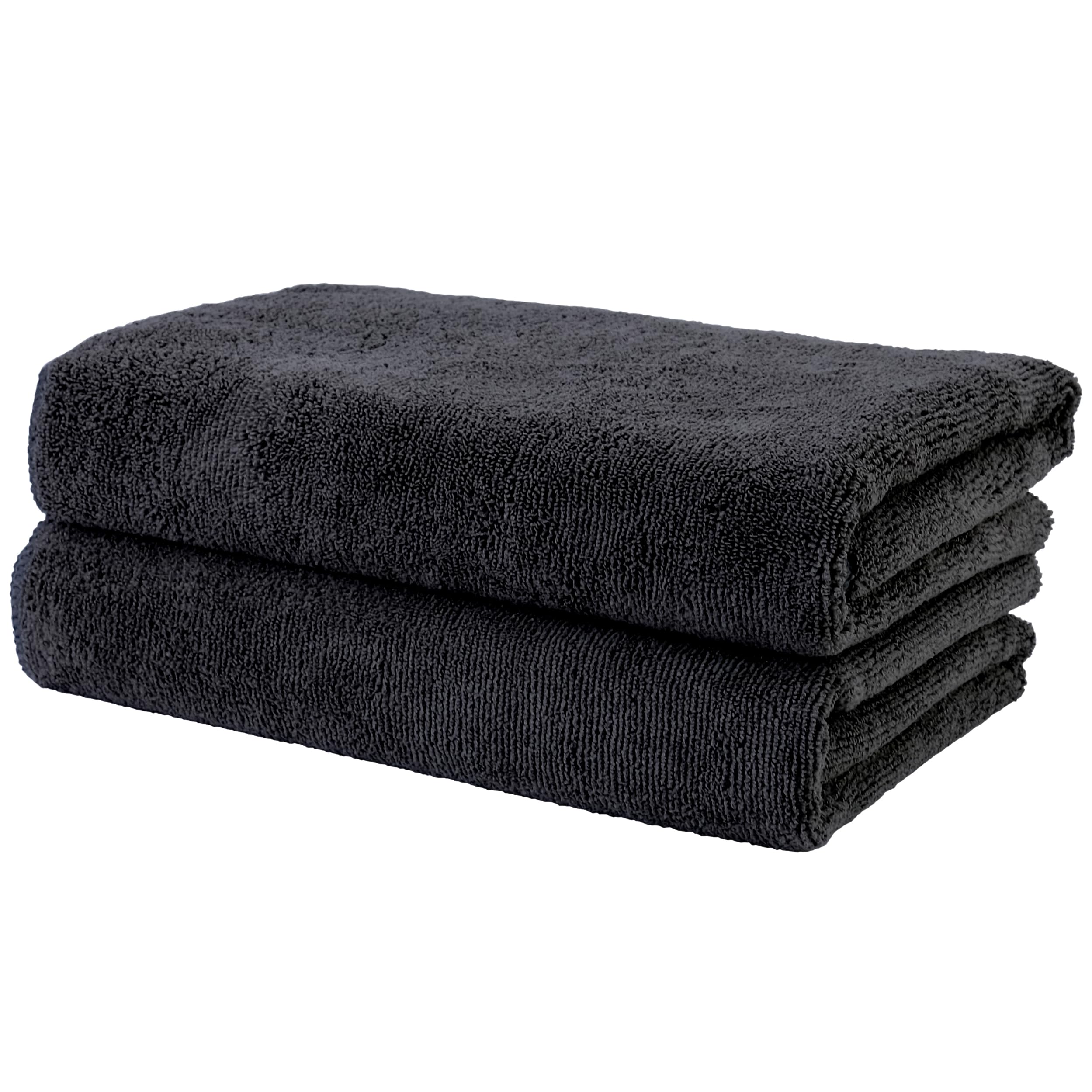 POLYTE towel front packaging shows two towels and product look for easy selection