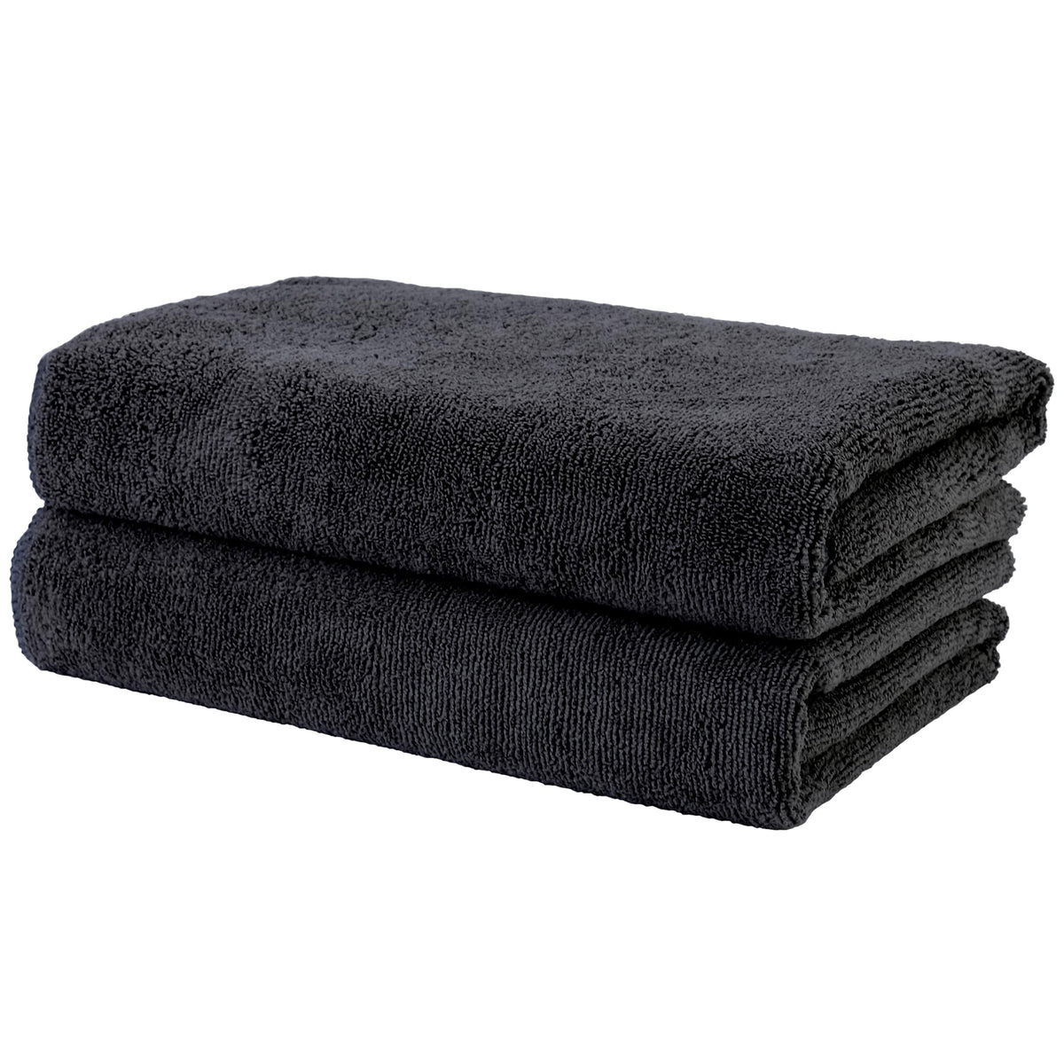 POLYTE towel front packaging shows two towels and product look for easy selection