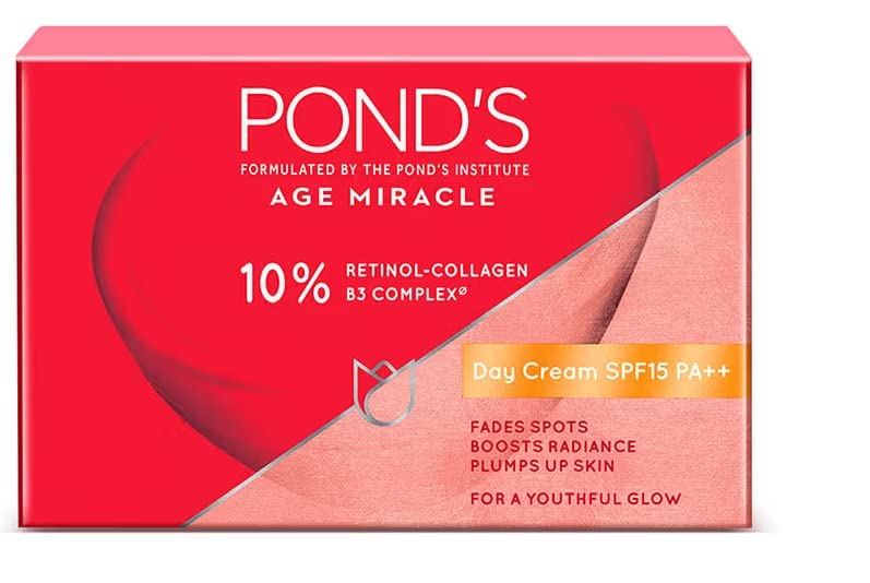 POND'S open jar top view showing product consistency and clean finish