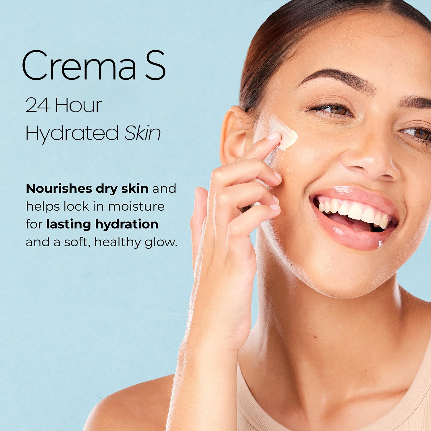 POND'S Clarant B3 application on hand showing coverage and quick absorption