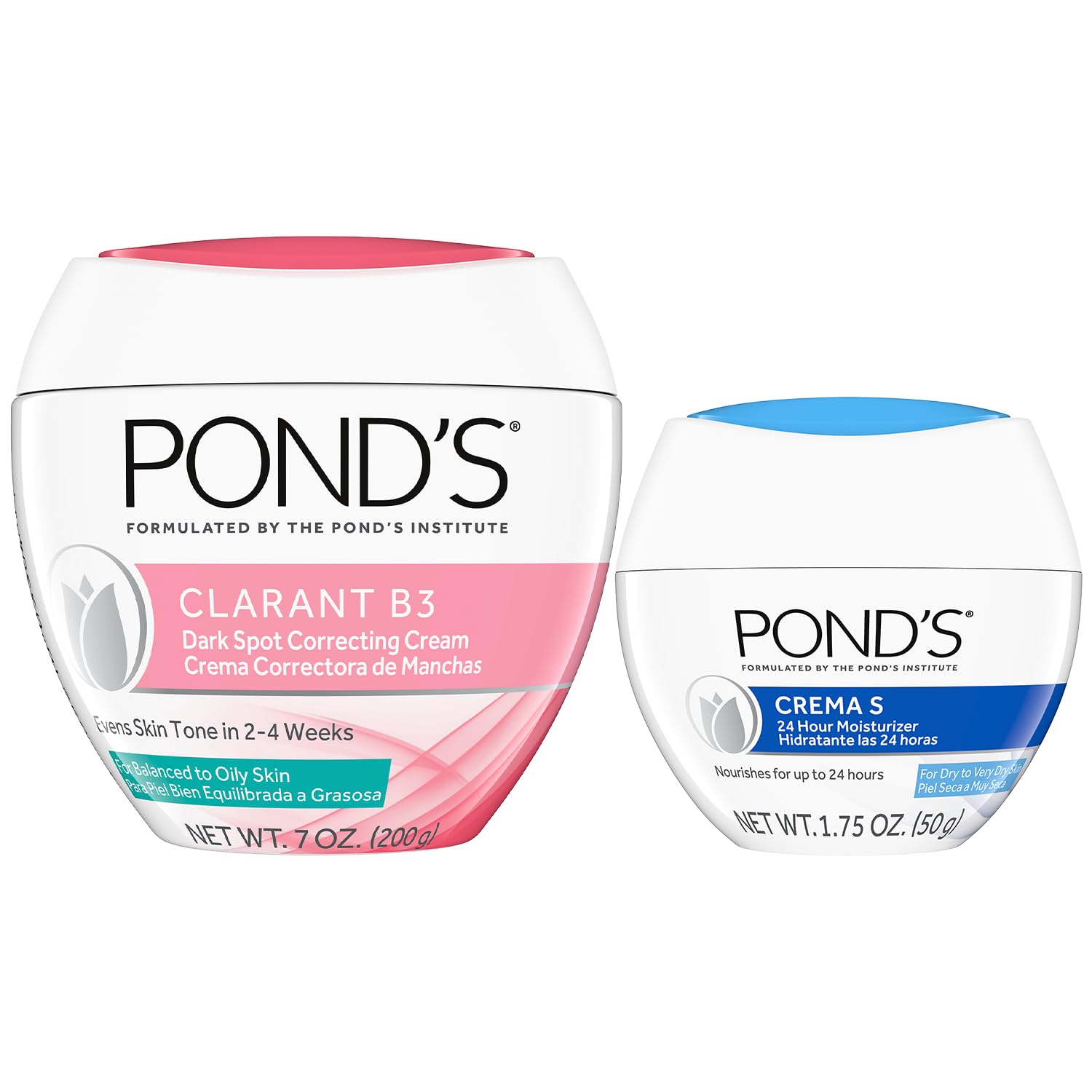 POND'S Clarant B3 jar front view showing packaging and brightening benefit