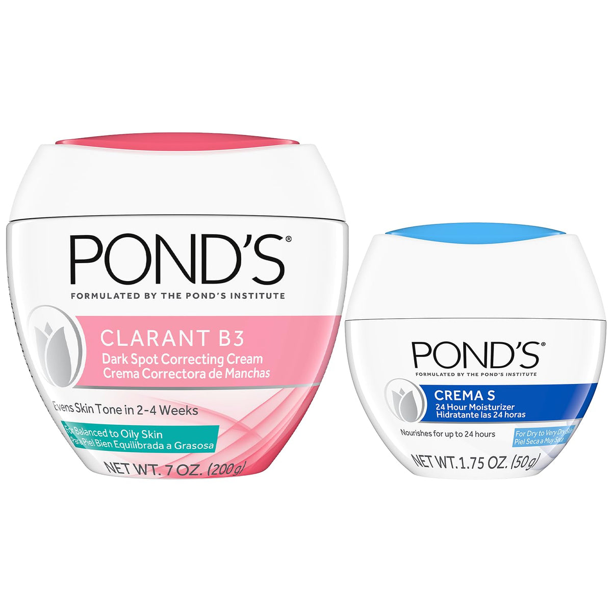 POND'S Clarant B3 jar front view showing packaging and brightening benefit