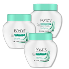 POND'S front jar view showing packaging and clear product benefits