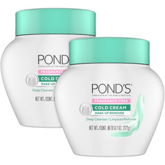 POND'S front-facing jar pair, clear branding and benefit of deep cleanse