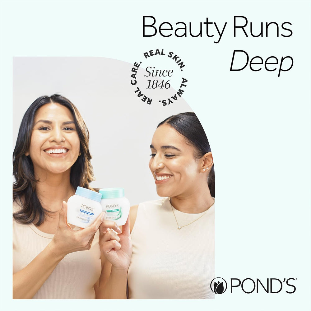 POND'S ingredients label close-up highlighting niacinamide and vitamin C derivative