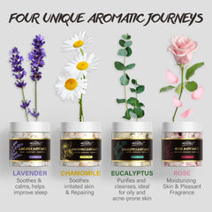 POP MODERN.C eucalyptus salt texture in bowl highlighting cleansing scent and dissolve quality