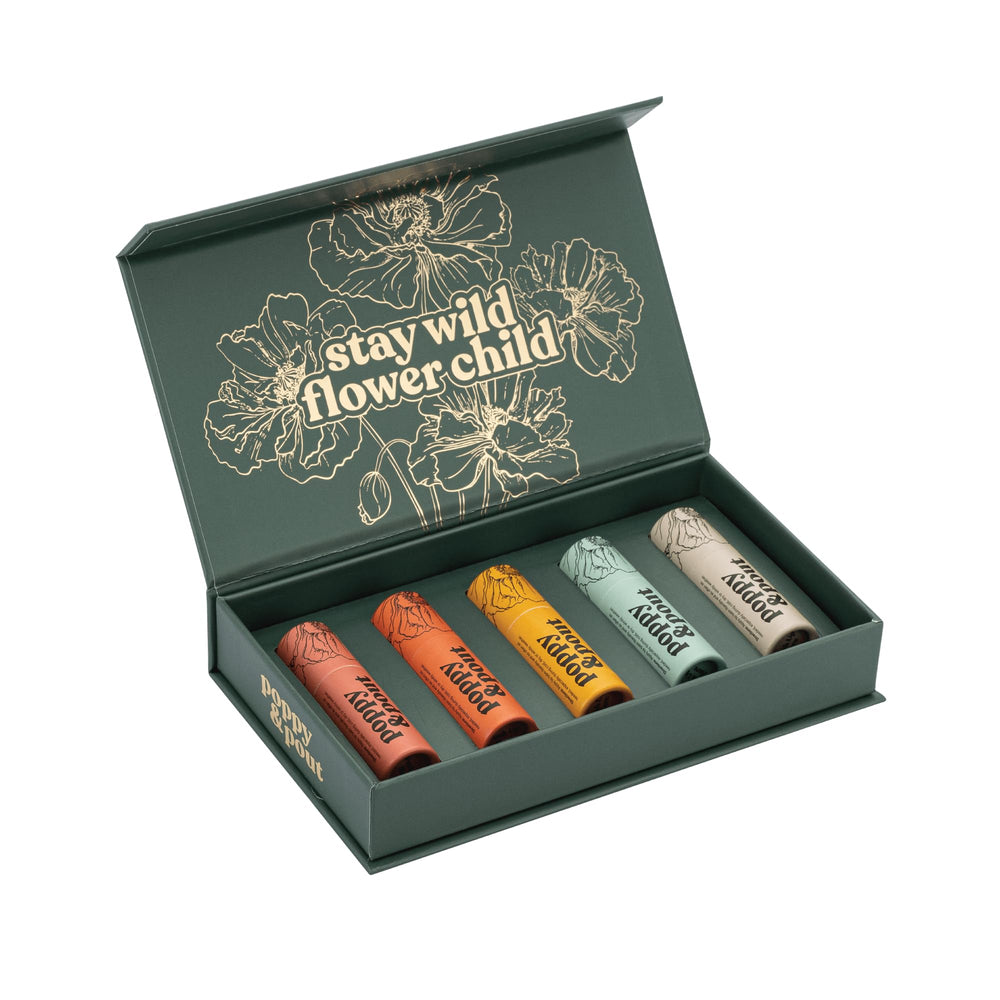 Poppy & Pout single jumbo tube removed from box showing larger quantity per stick