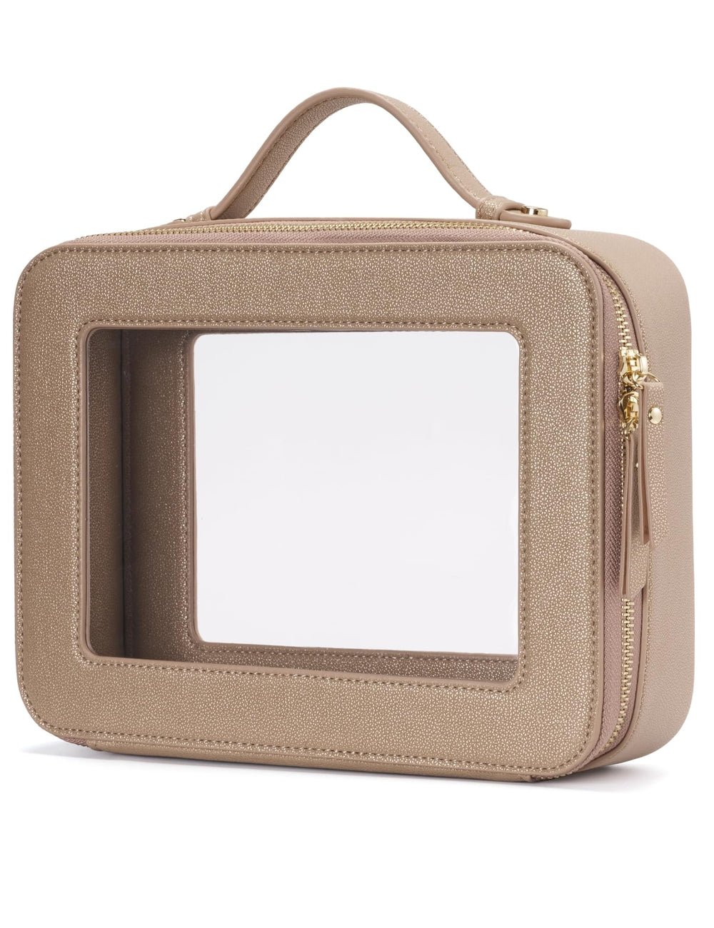 Popvibe front view showing transparent panel and quick visibility