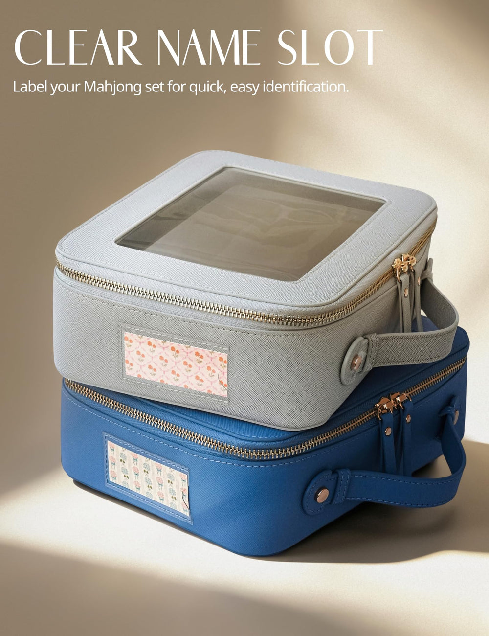 Popvibe held by handle to show size and easy carry for travel convenience