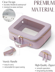 Popvibe zipper and handle detail showing sturdy carry and secure closure benefit