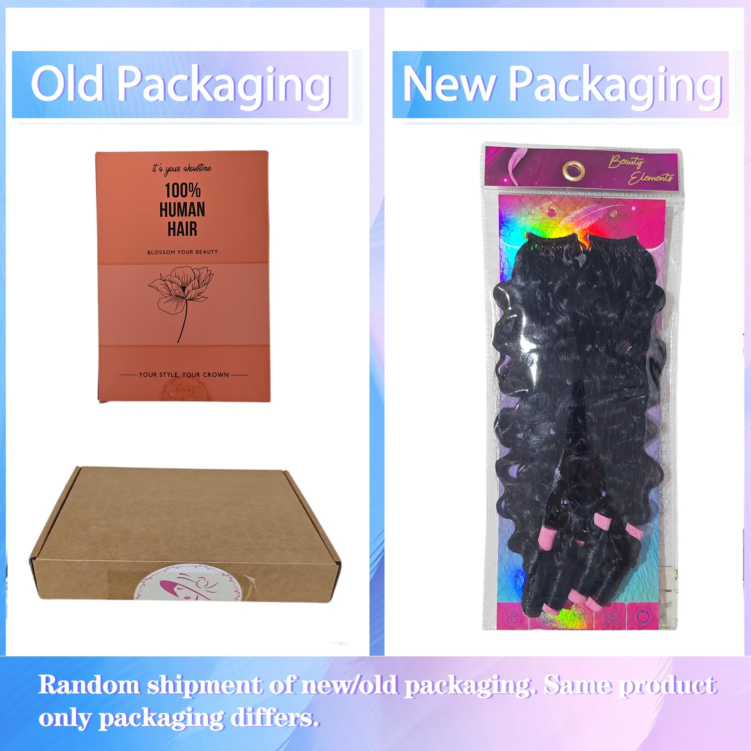 Popway natural black strands showing healthy luster and color depth
