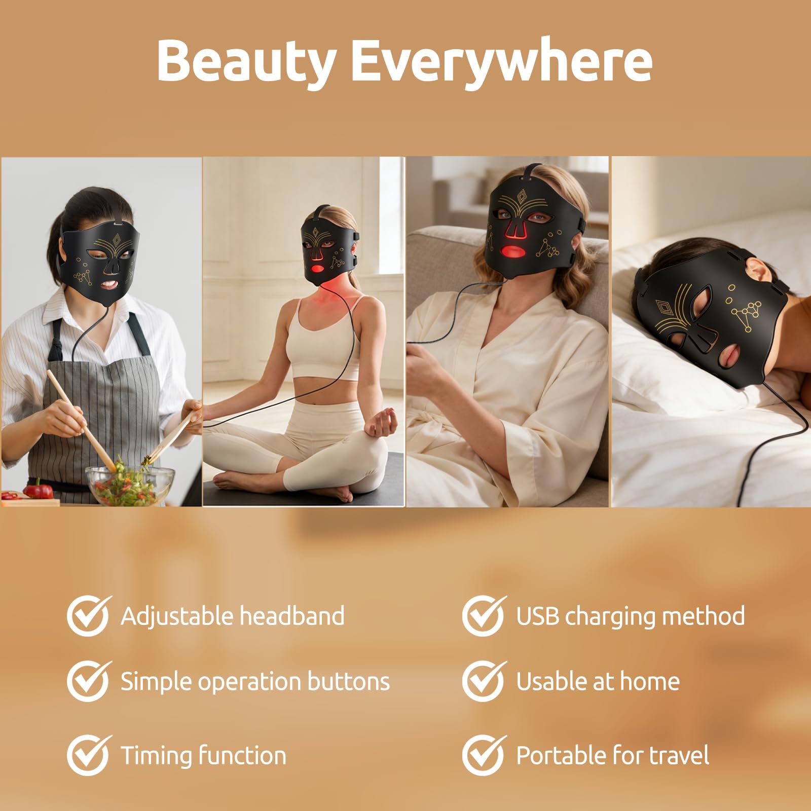PORTBOR remote control and UI enabling convenient hands-free adjustments benefit
