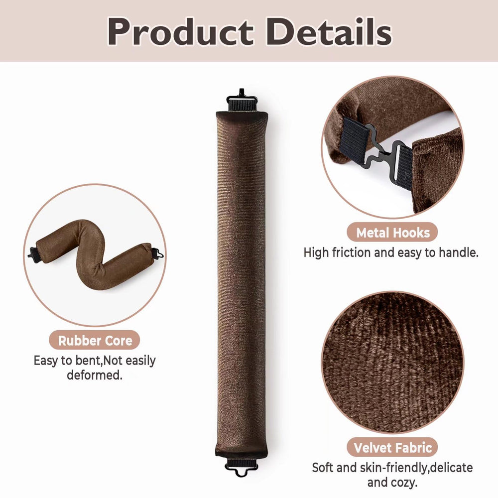 posicurly rods in hair demo creating defined curls without heat while you sleep