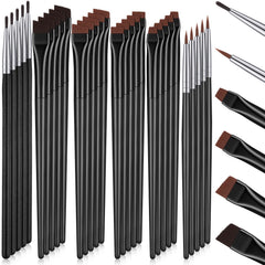 Potchen front packaging showing full 30-piece brush set and travel convenience