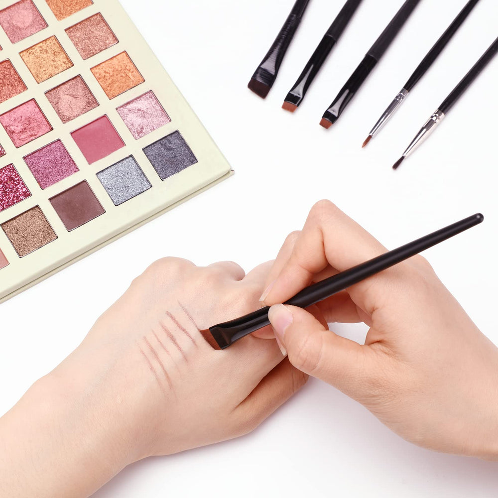 Potchen pointed liner and fine concealer brushes for delicate detailing