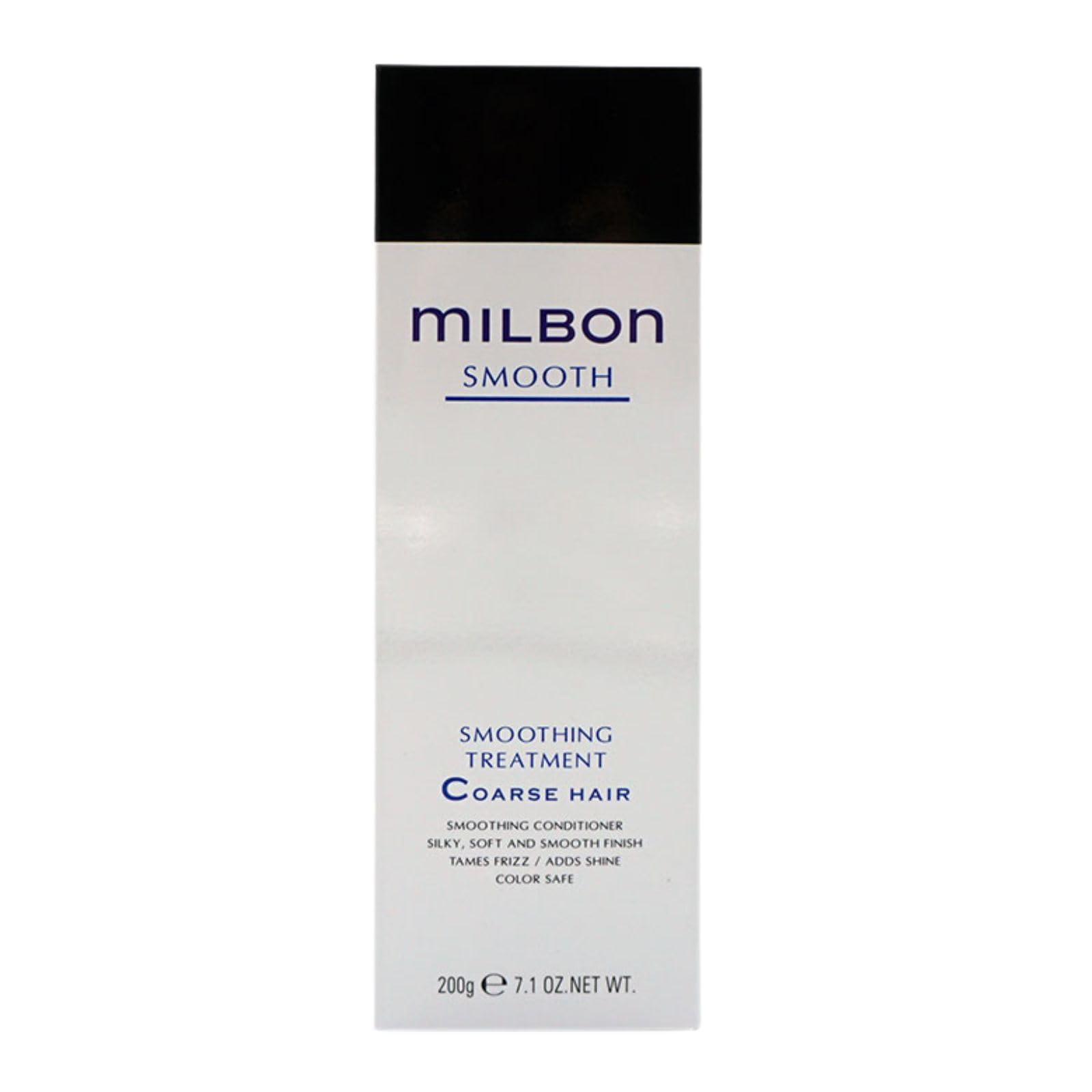 Pousutong Milbon creamy texture close-up demonstrating rich slip and hydration