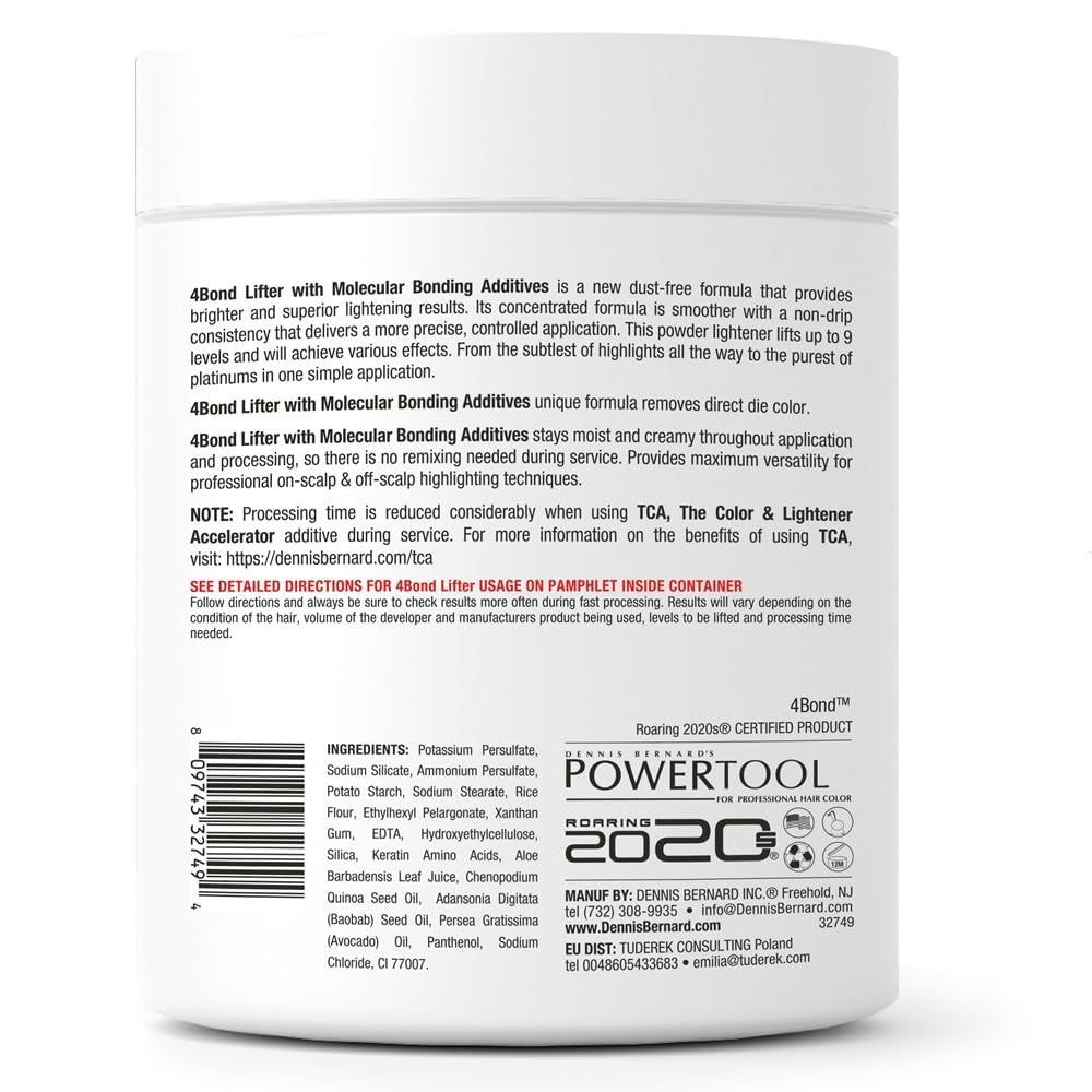 POWERTOOLS 4BOND powder texture in scoop highlighting fine, even granules for consistent mix