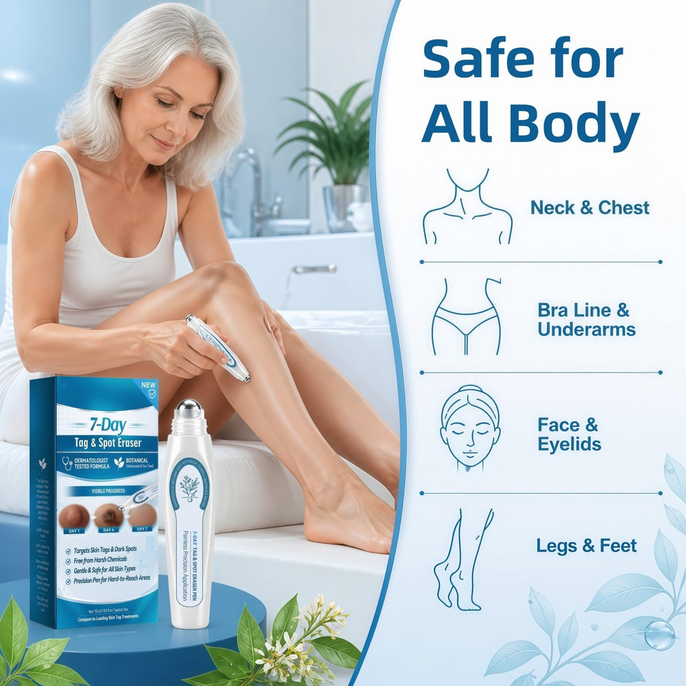 POYICGS on bathroom vanity in a lifestyle scene for everyday routine appeal