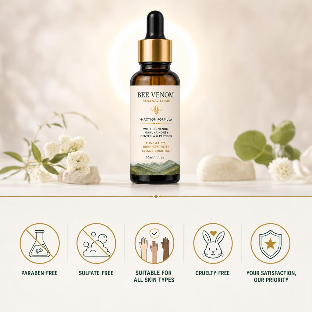 PPT.MHC serum on a bathroom shelf in a lifestyle setting suggesting daily routine use