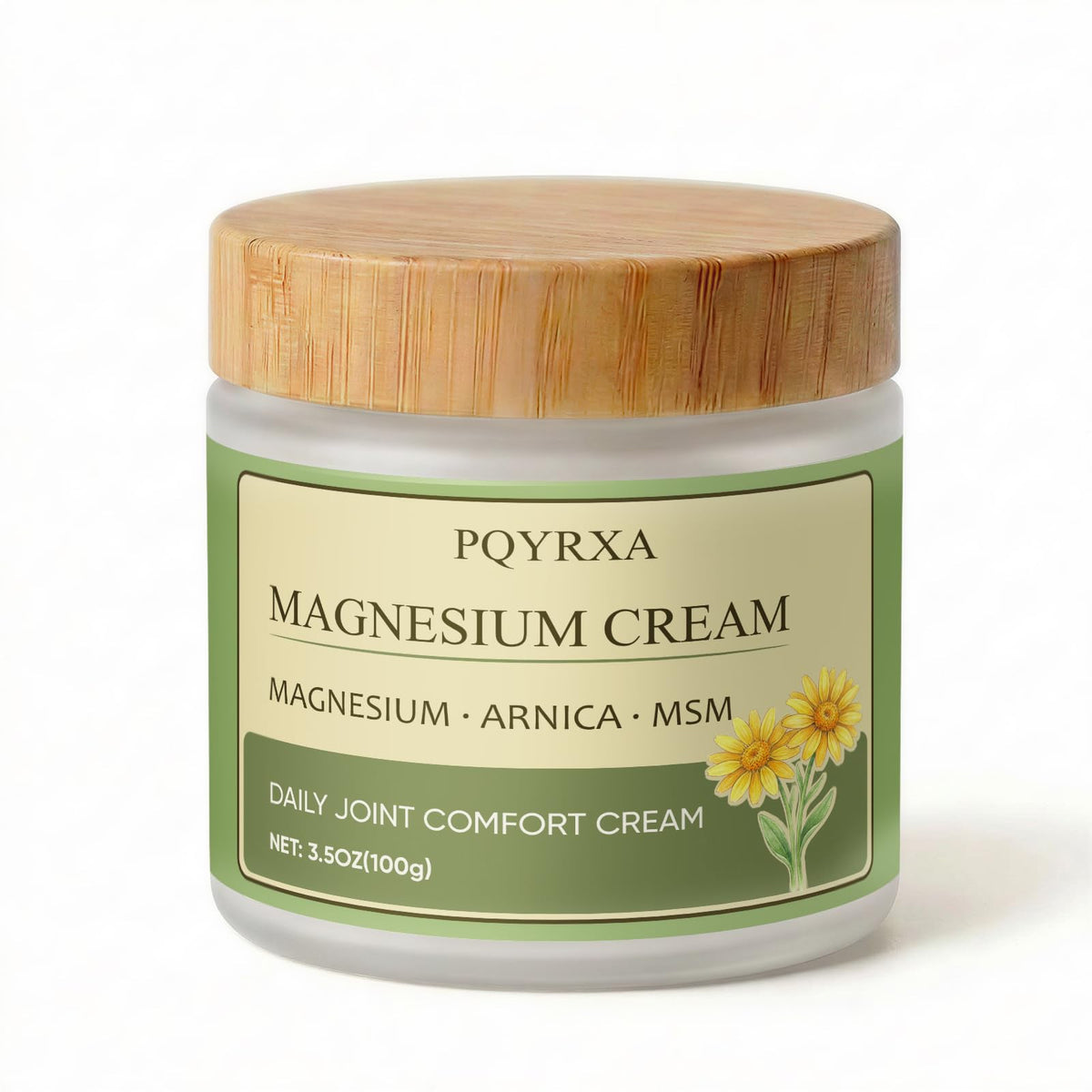 PQYRXA front packaging showing product name and soothing cream benefit