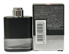 Prada Luna Rossa Carbon mini next to coin showing 9 ml compact size benefit