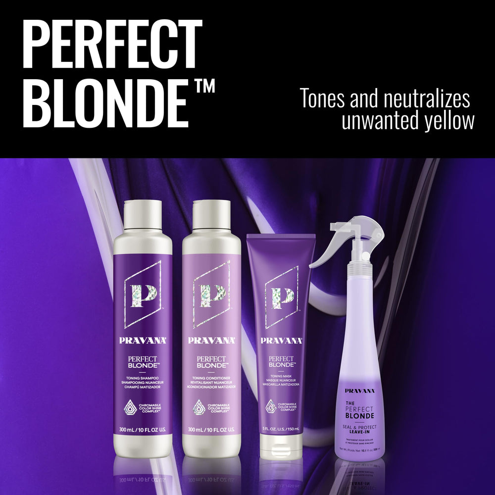 Label close-up on Pravana bottle listing clean-beauty features and benefits
