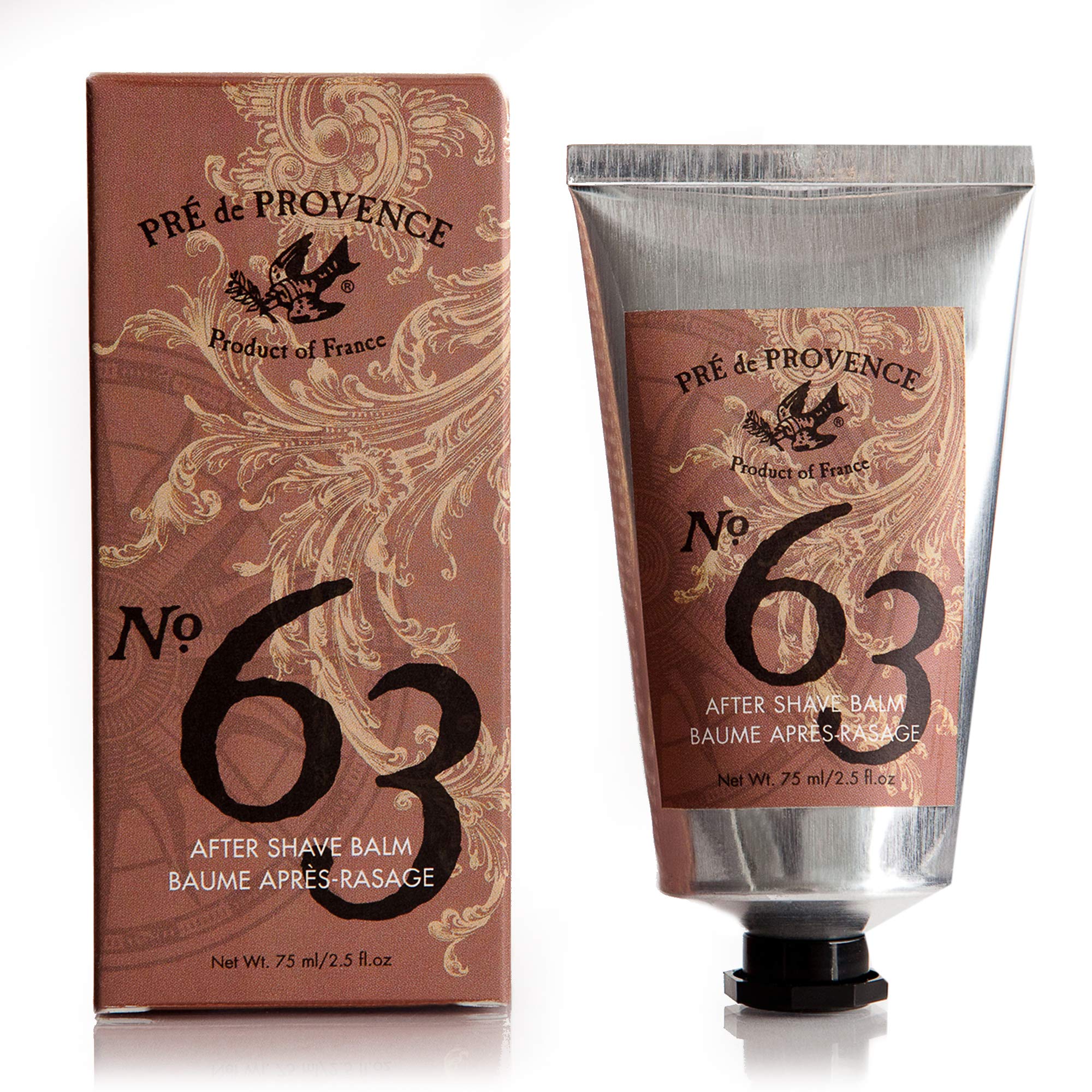 Pre de Provence front bottle view shows elegant packaging and calming balm benefit