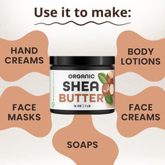 Premium Nature hand scooping shea butter demonstrating easy application and nourishment