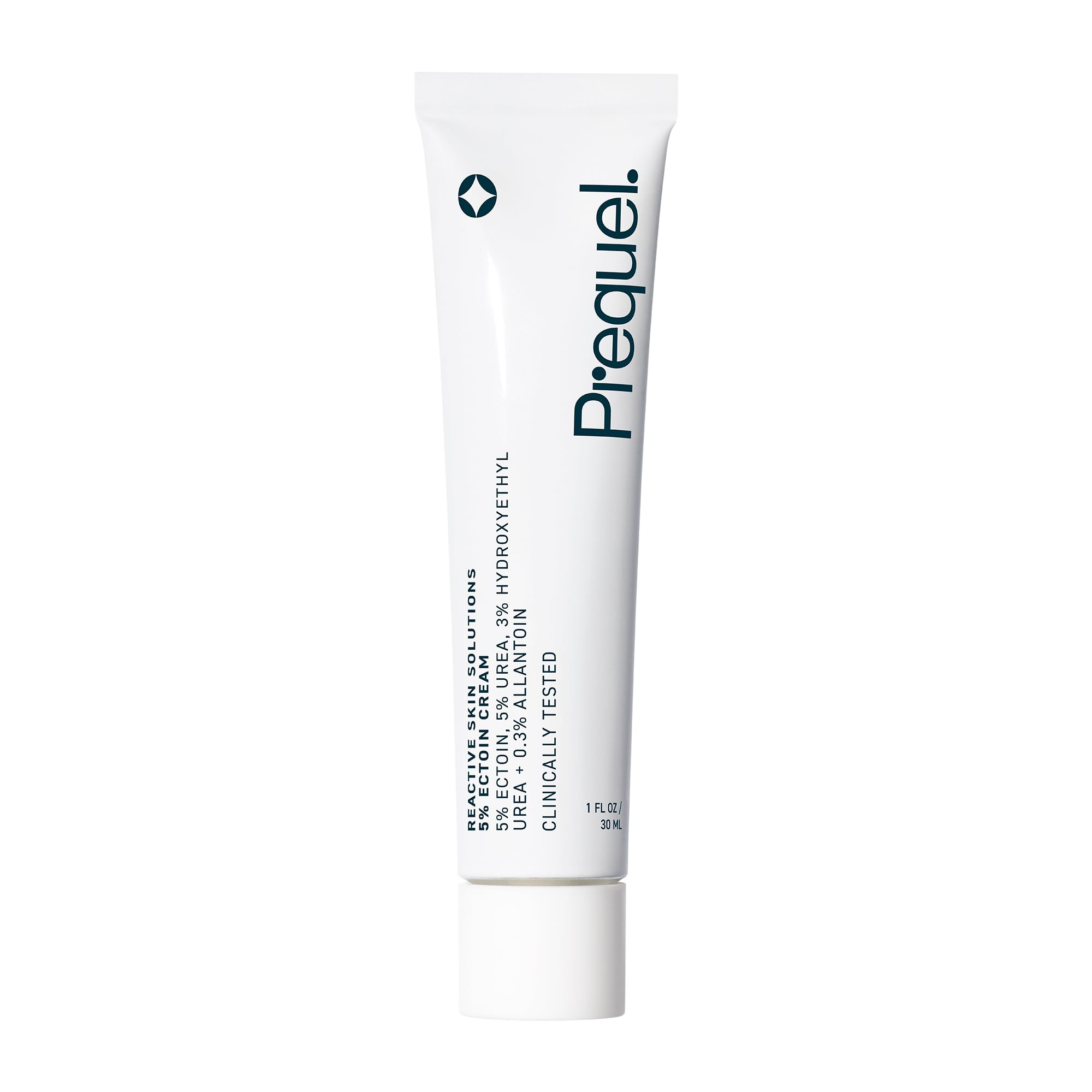 Prequel front packaging showing product name and calming design benefit