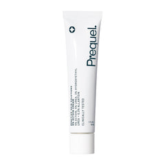 Prequel front packaging showing product name and calming design benefit