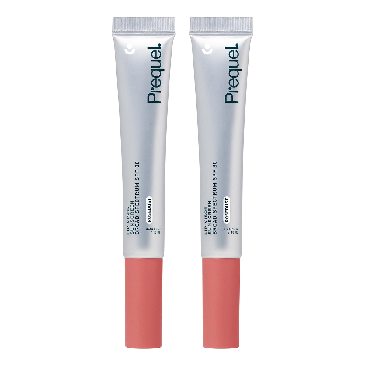 Prequel Skin lip visor front tube showing label and mint flavour benefit