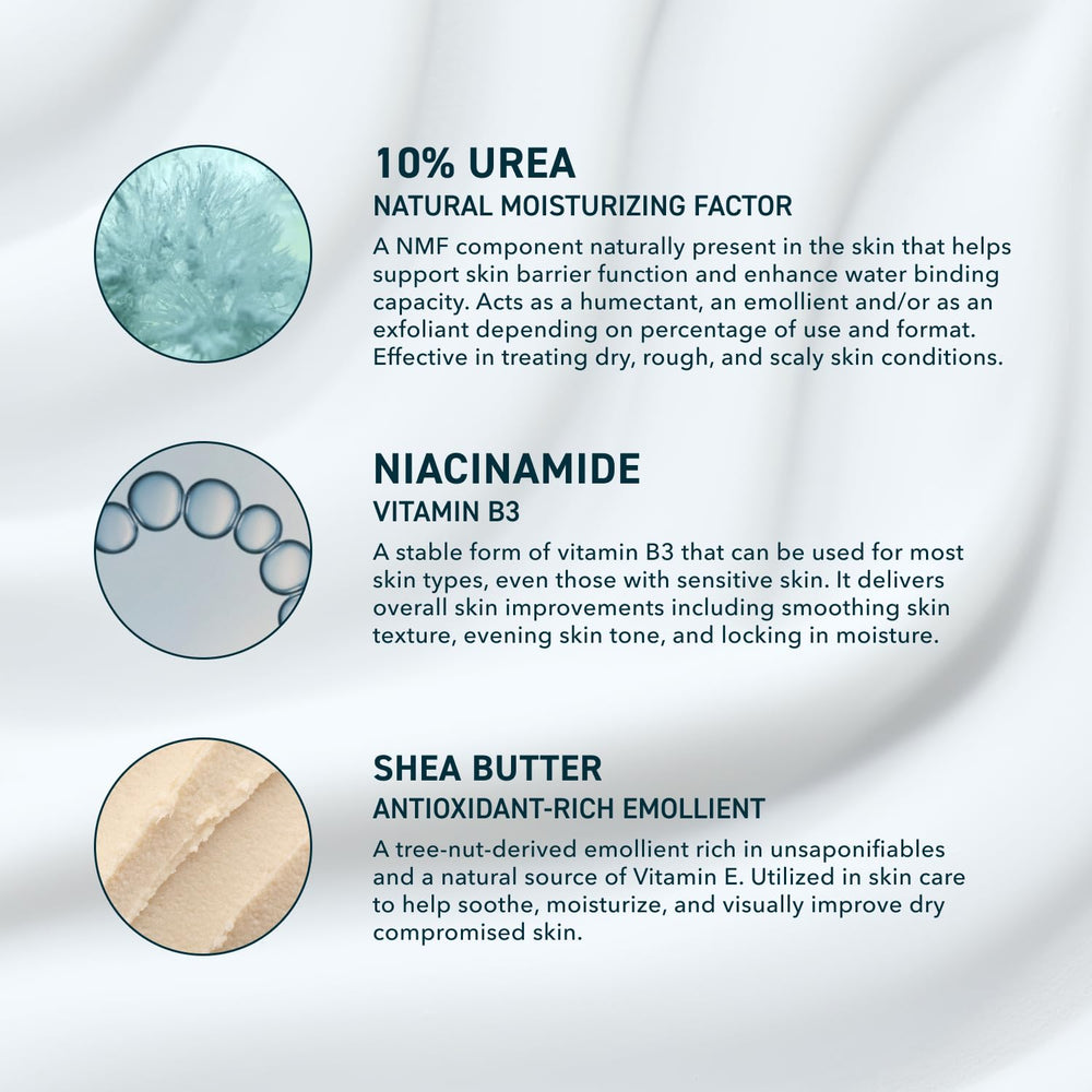 Prequel lotion close-up texture demonstrating smooth absorption benefit