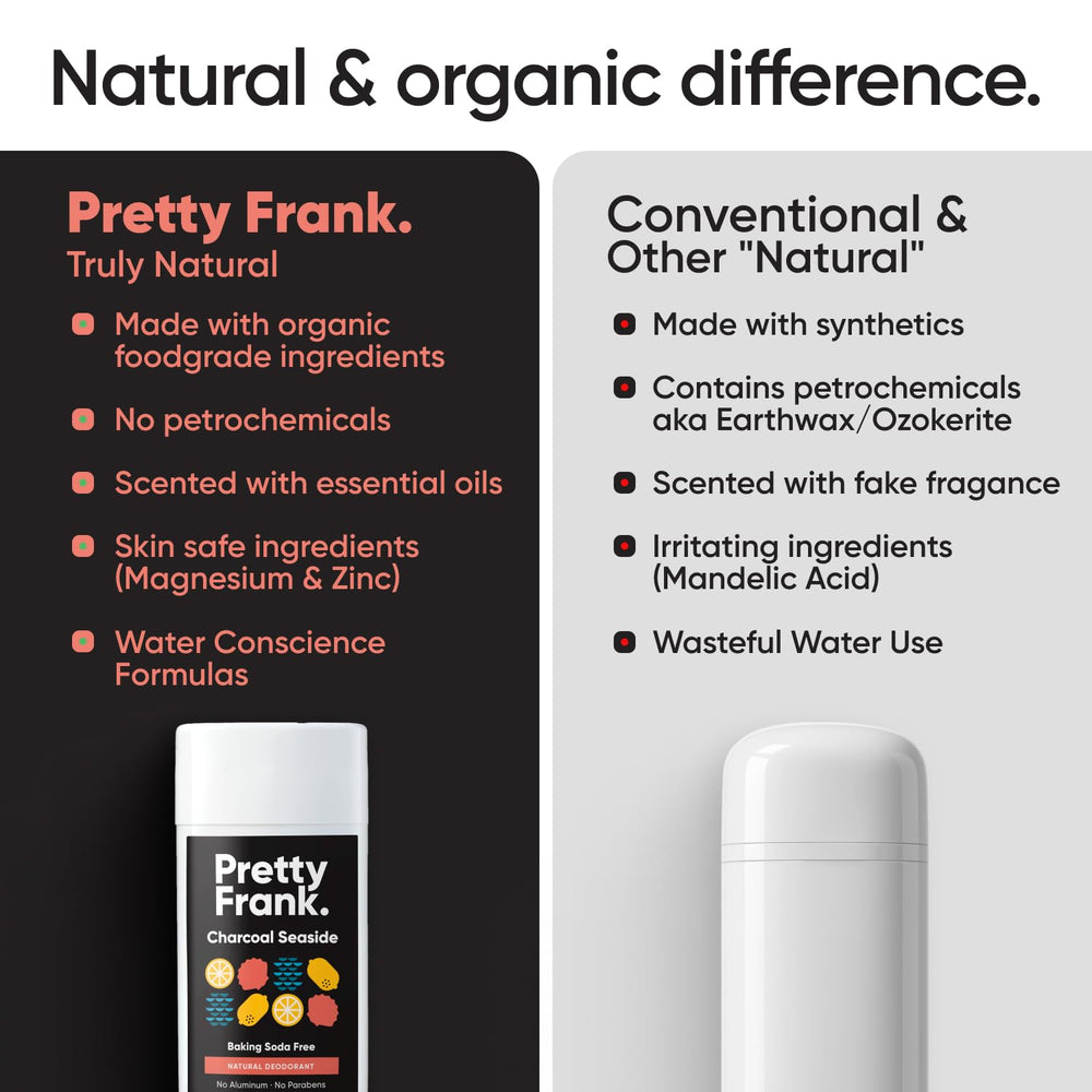 Pretty Frank open stick texture showing smooth balm for gentle application and skin comfort