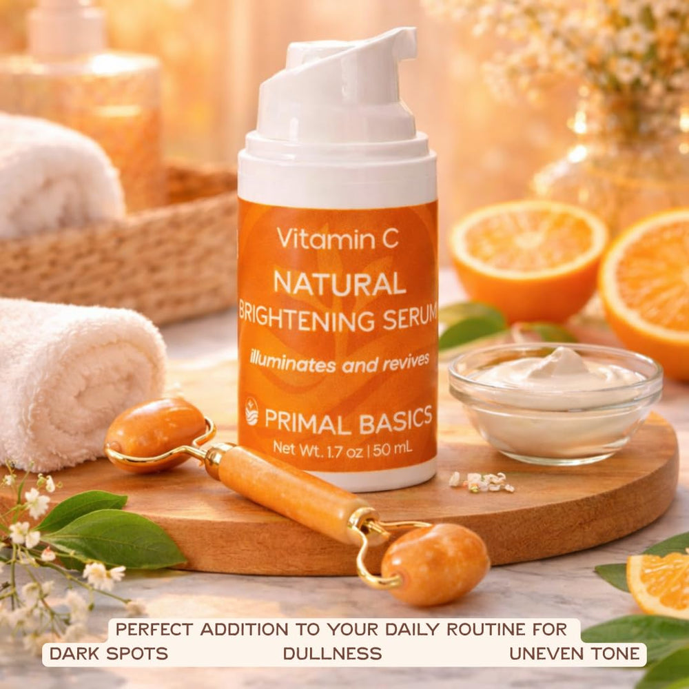 Primal Basics airless pump cross-section illustrating reduced oxidation for potency