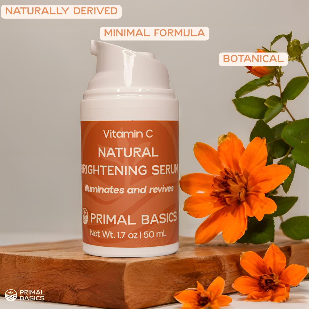 Primal Basics label ingredients close-up showing naturally derived formula benefits