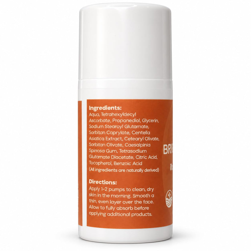 Primal Basics size comparison versus 1 oz bottle highlighting nearly double volume