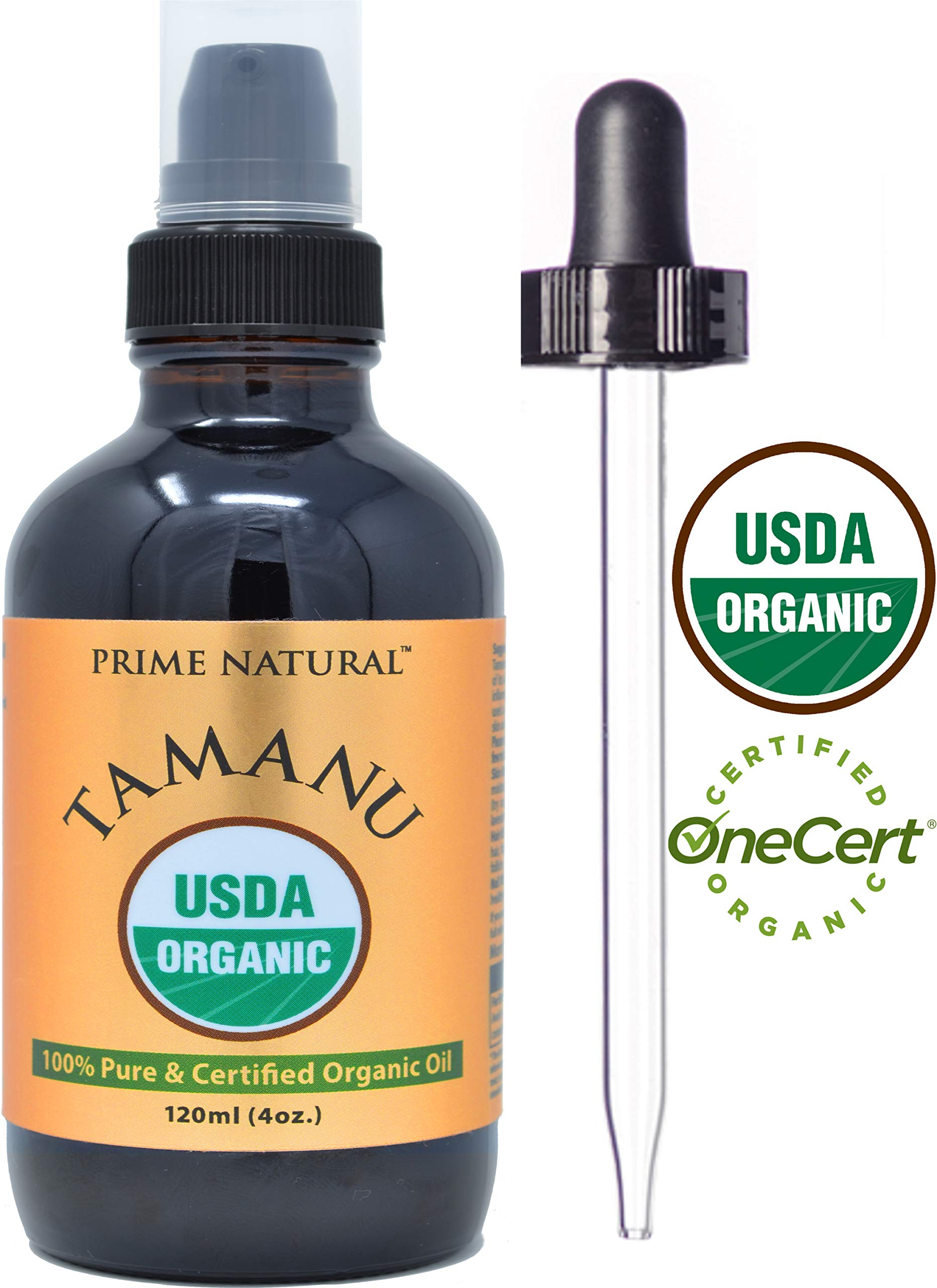 PRIME NATURAL amber glass close-up emphasizing protection from light and product purity