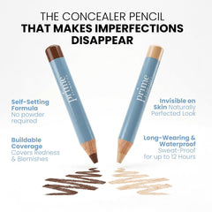 Prime Prometics in-use under-eye application demonstrating natural brightening effect