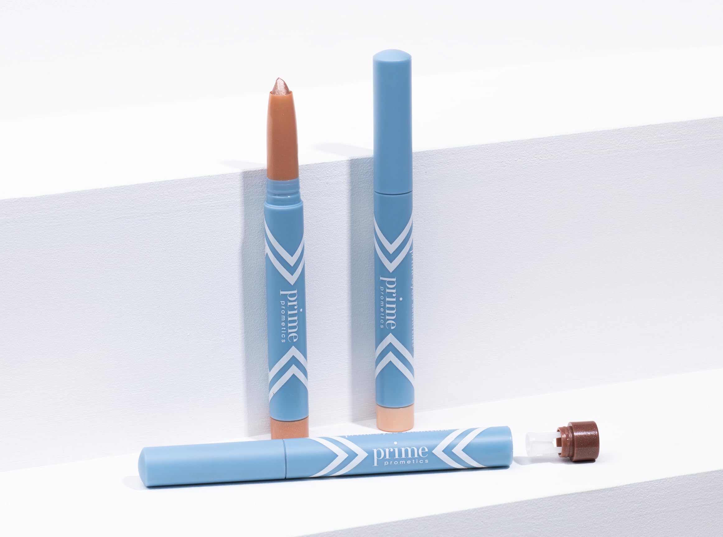 PRIME PROMETICS in a morning routine scene showing quick application and time-saving benefit