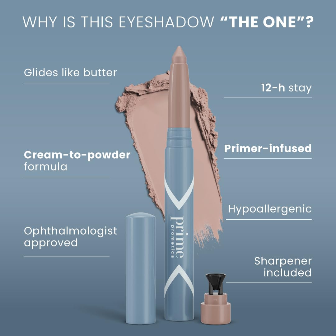 PRIME PROMETICS close-up of powder-to-cream texture highlighting smooth glide