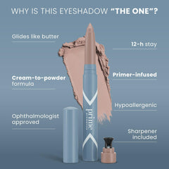 PRIME PROMETICS close-up of powder-to-cream texture highlighting smooth glide
