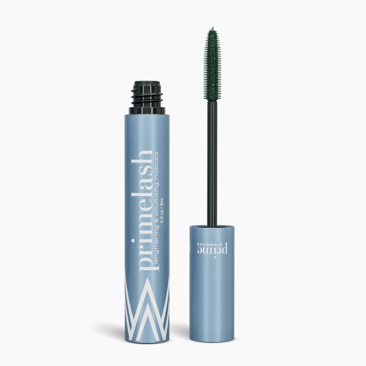 Prime Prometics tube front view showing emerald shade and instant definition