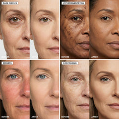 Prime Prometics texture swatch on skin illustrating creamy smooth finish and blendability